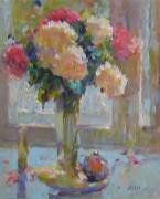  bouquet.canvas/oily paints